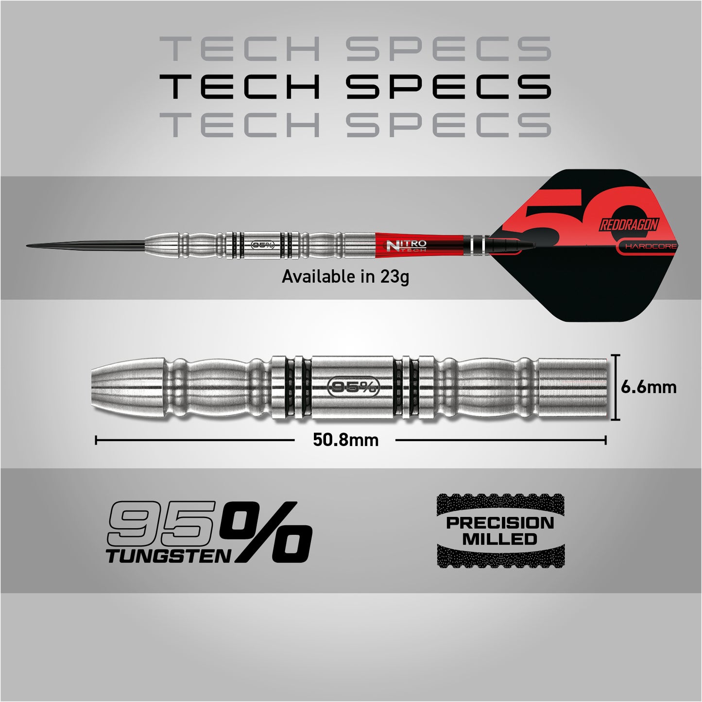 Red Dragon Penetrator 4 95% Tungsten Darts