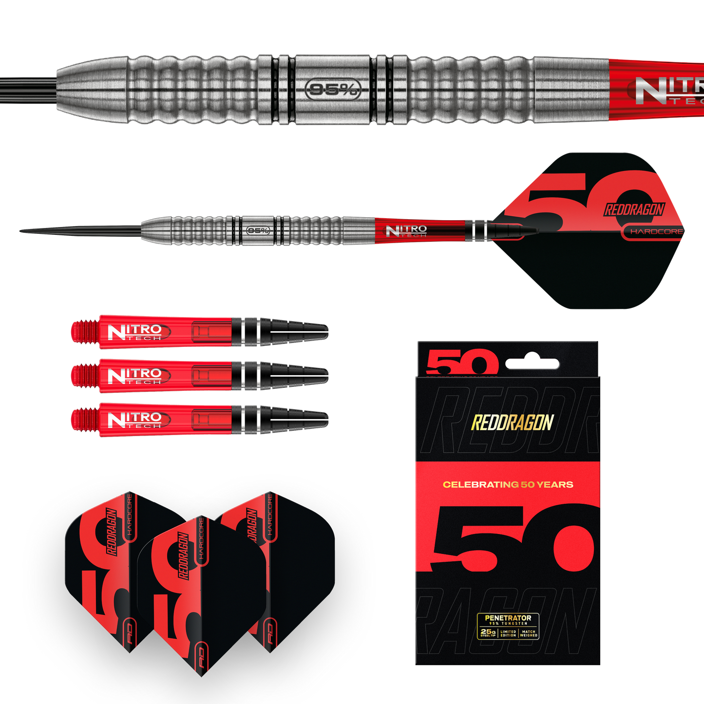 Red Dragon Penetrator 1 95% Tungsten Darts
