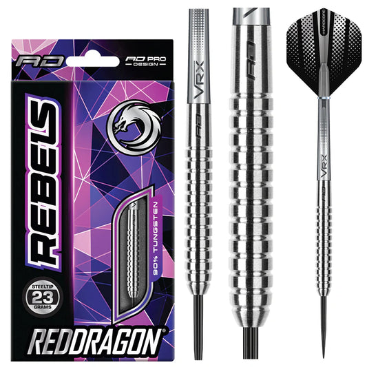Red Dragon Rebels 90% Tungsten Darts
