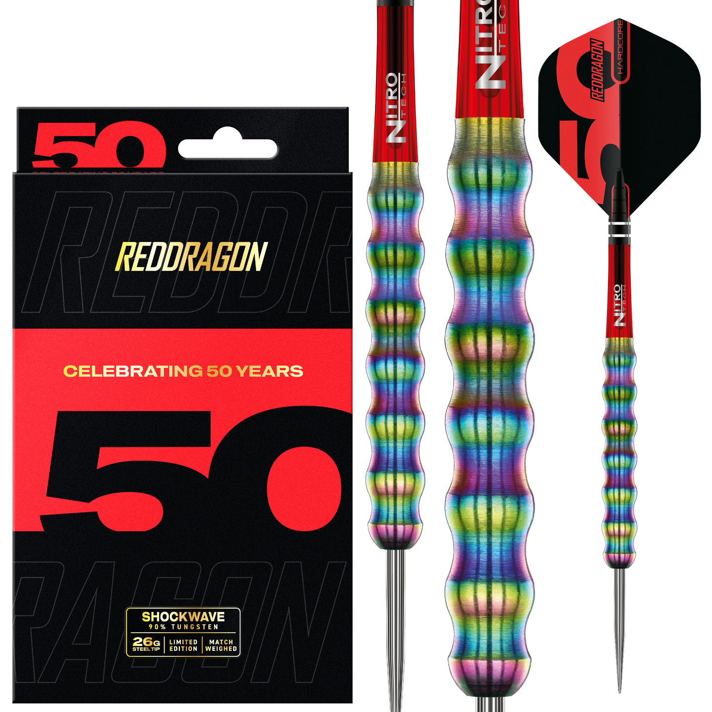 Red Dragon Shockwaves 90% Tungsten Darts