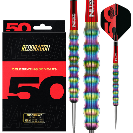 Red Dragon Shockwaves 90% Tungsten Darts