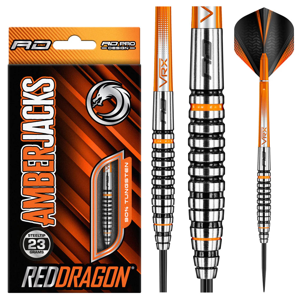 Red Dragon Amberjack 14 90% Tungsten Darts