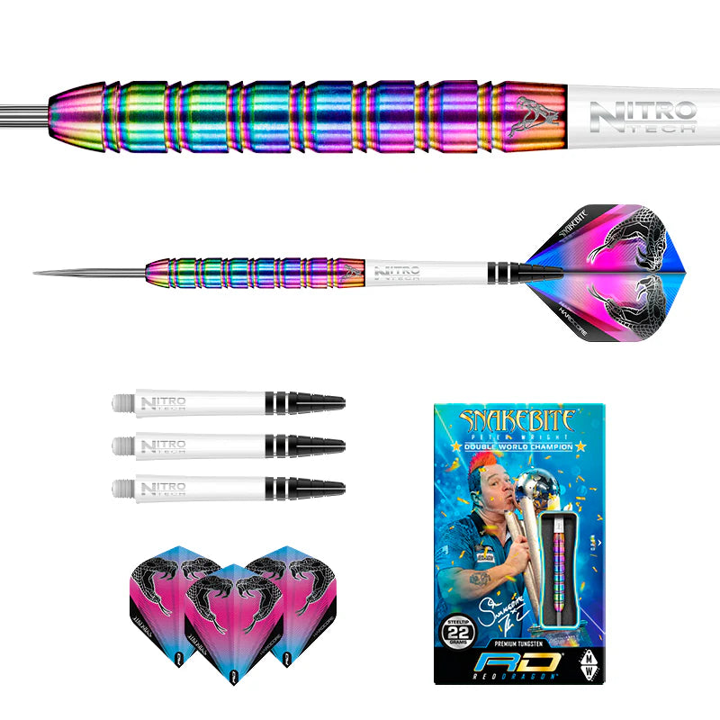 Peter Wright Snakebite 1 90% Tungsten Darts