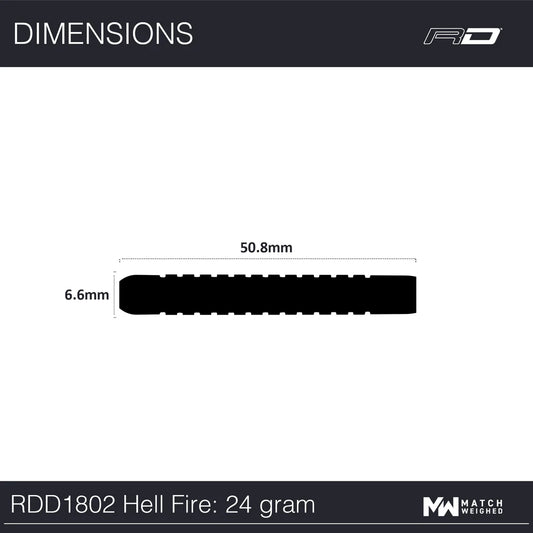 Red Dragon Hellfire A 80%Tungsten Darts