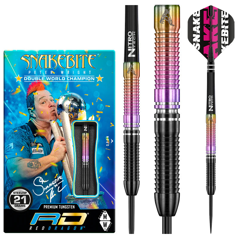Red Dragon Peter Wright World Champion SE 90% Tungsten Darts