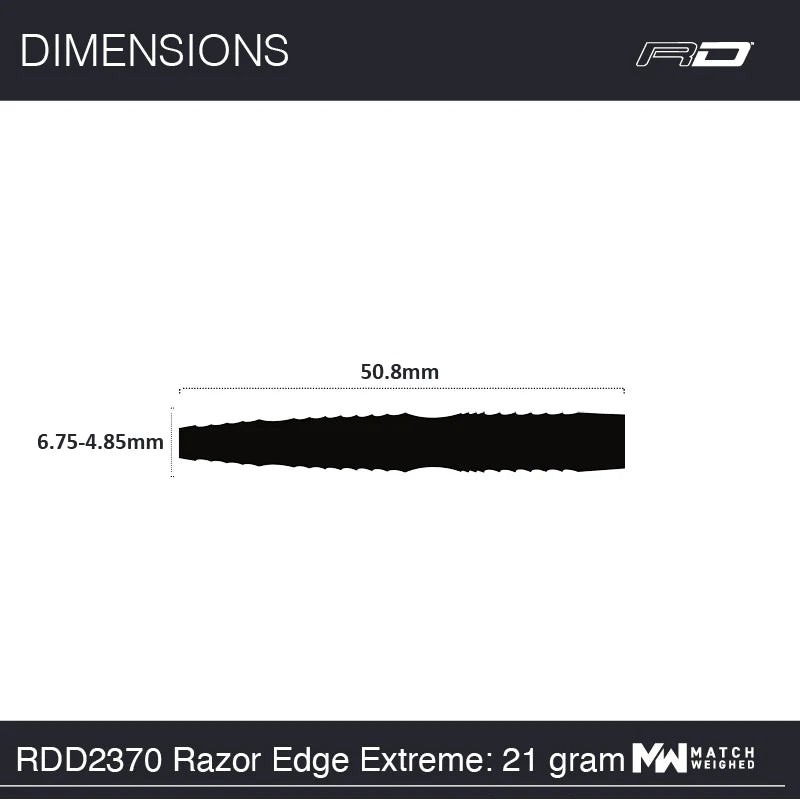 Red Dragon Razor Edge Extreme 90% Tungsten Darts