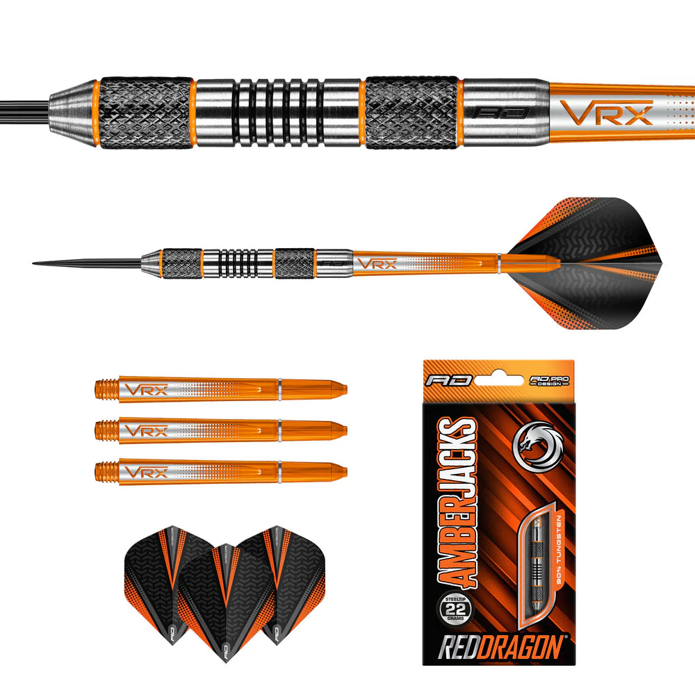 Red Dragon Amberjack 5 90% Tungsten Darts