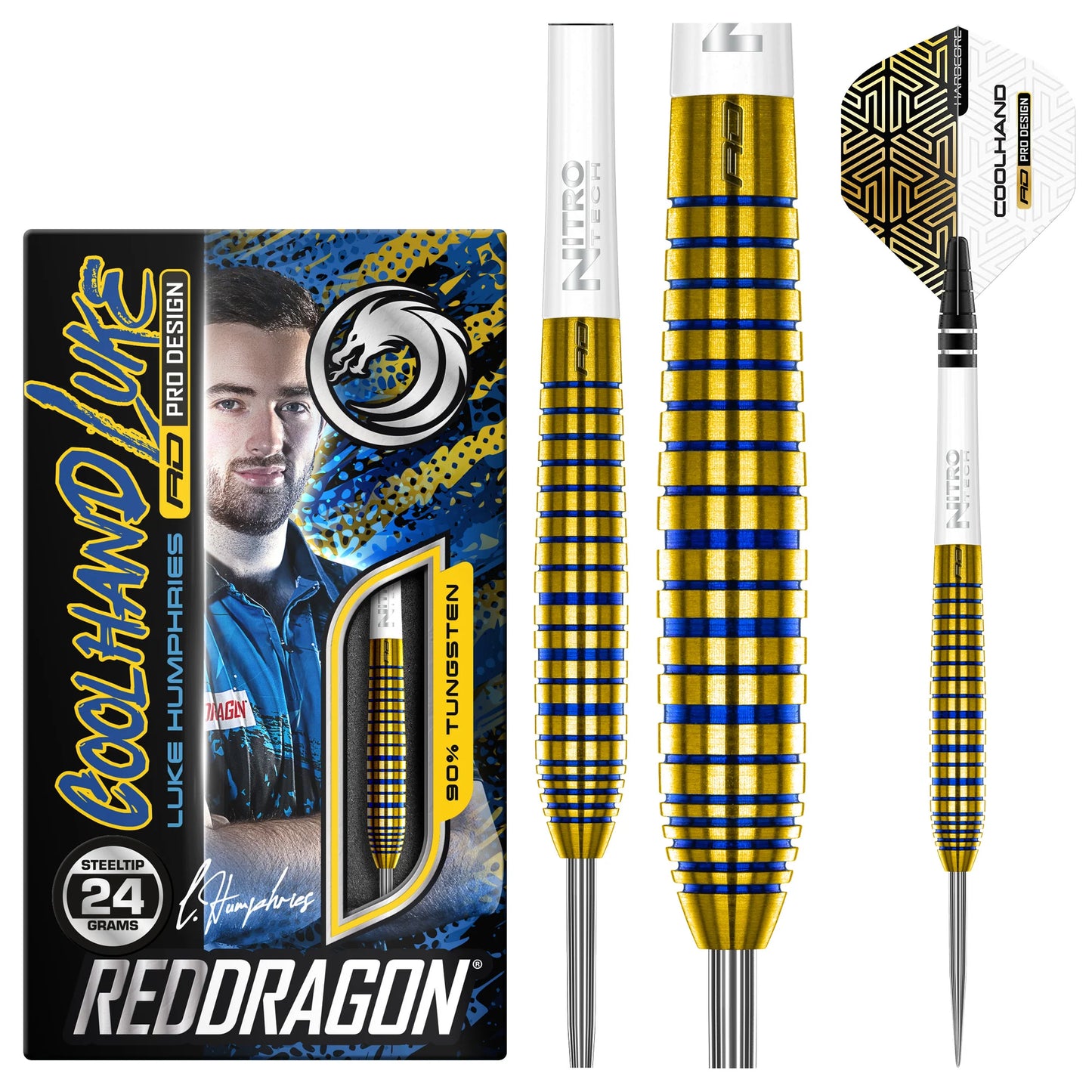 Luke Humphries TX3 Gold S.E 90% Tungsten Darts