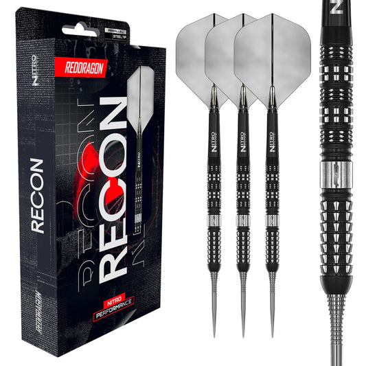 Red Dragon Recon Parallel 90% Tungsten Steel Tip Darts