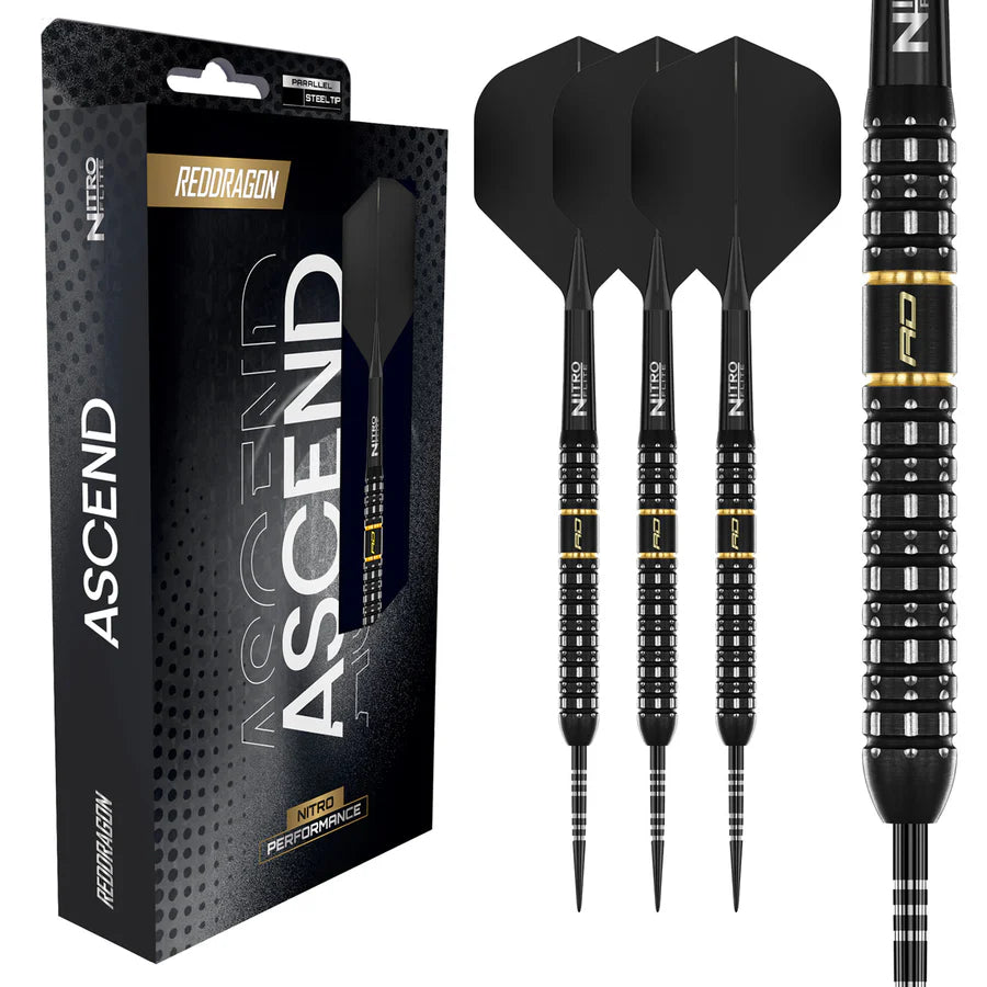 Red Dragon Ascend Parallel 90% Tungsten Steel Tip Darts