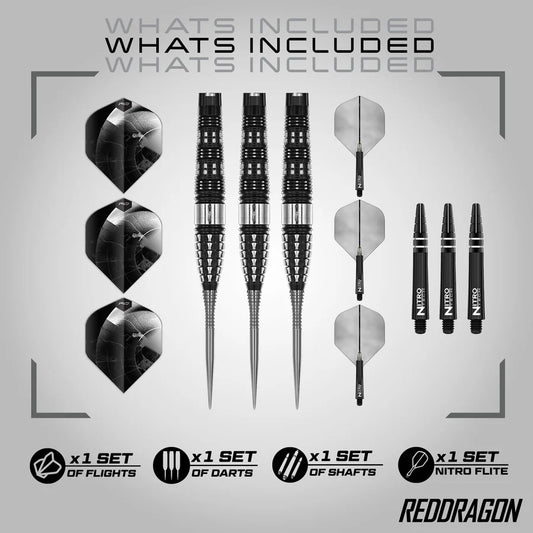 Red Dragon Recon Torpedo 90% Tungsten Steel Tip Darts
