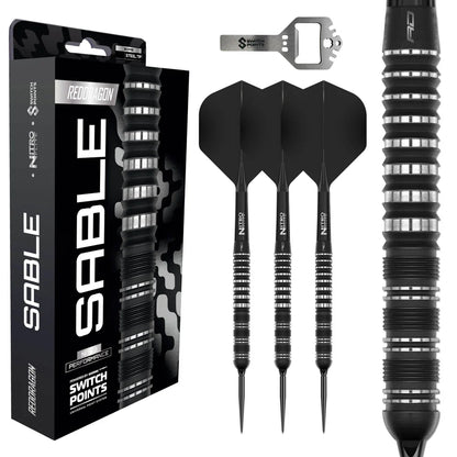 Red Dragon Sable 01 - 90% Tungsten Steel Tip Darts | Switch Point