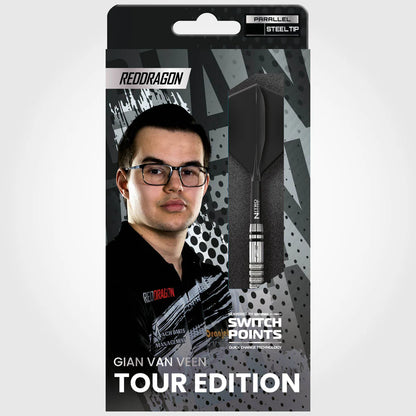 Red Dragon Gian van Veen TE 90% Switch Point Darts