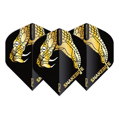 Peter Wright Gold Snake Hardcore Premium Standard Dart Flights