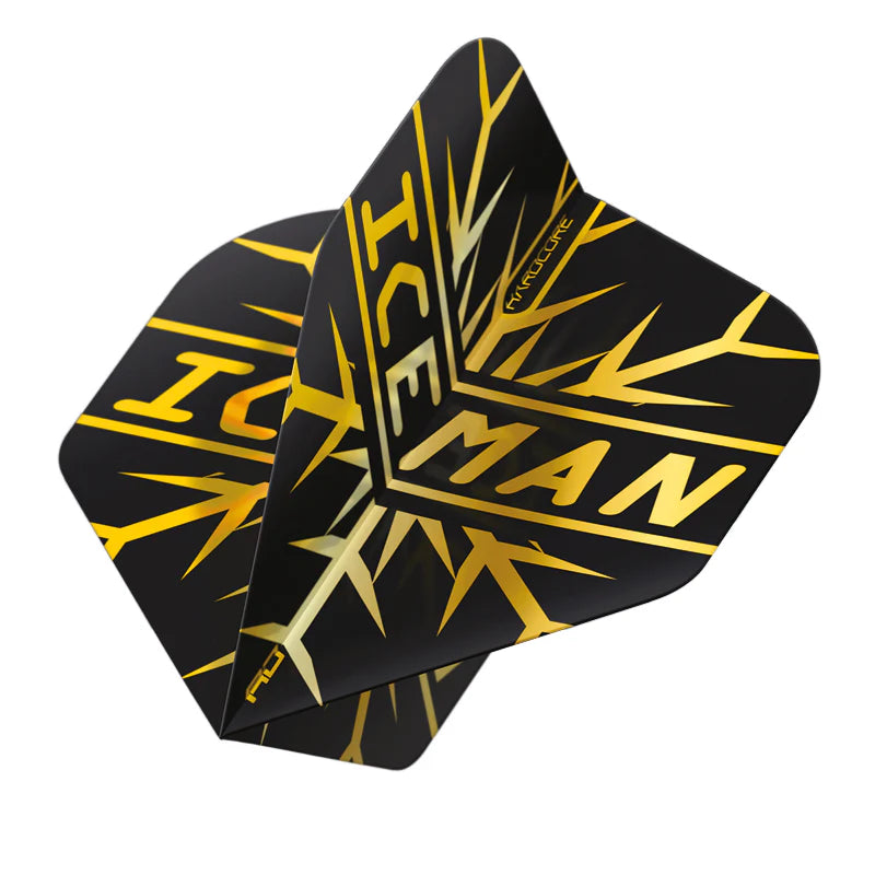 Gerwyn Price Gold Snowflake Hardcore Premium Standard Darts Flights