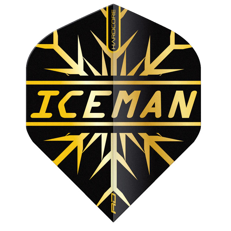 Gerwyn Price Gold Snowflake Hardcore Premium Standard Darts Flights