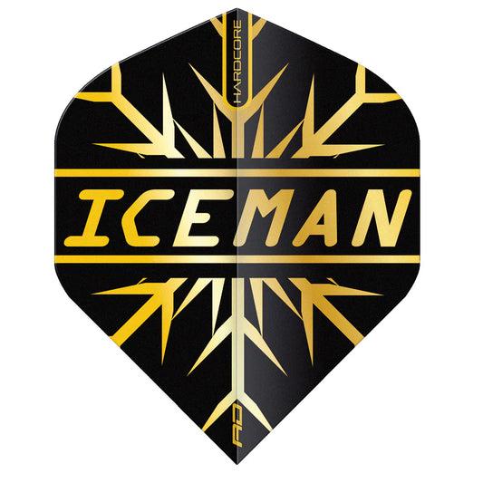 Gerwyn Price Gold Snowflake Hardcore Premium Standard Darts Flights