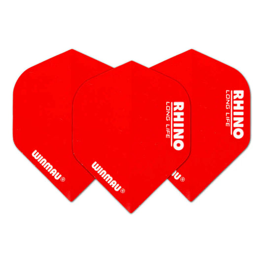Winmau Rhino Red Extra Thick Dart Flights