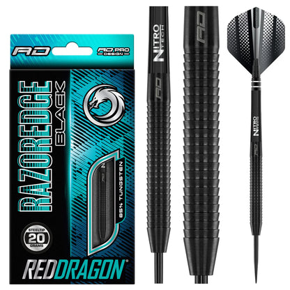 Red Dragon Razor Edge Black 90% Tungsten Darts
