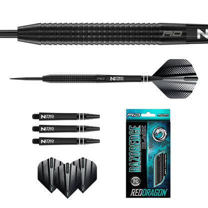 Red Dragon Razor Edge Black 90% Tungsten Darts