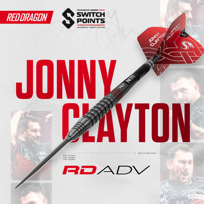 RD-ADV Jonny Clayton 90% Switch Point Darts