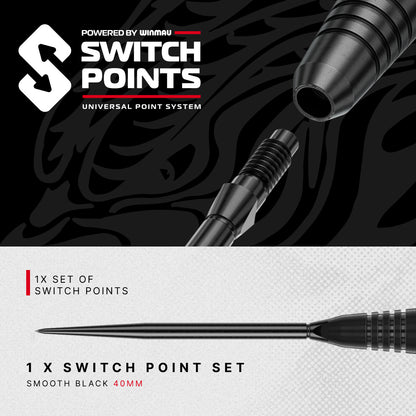 RD-ADV Jonny Clayton 90% Switch Point Darts