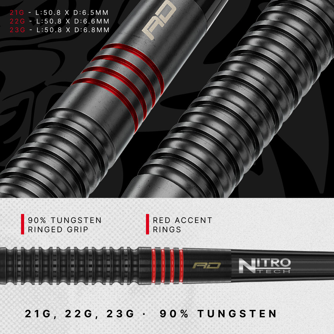 RD-ADV Jonny Clayton 90% Switch Point Darts
