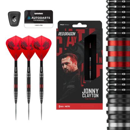 RD-PRO Jonny Clayton 90% Switch Point Darts
