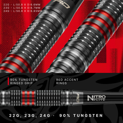 RD-PRO Jonny Clayton 90% Switch Point Darts