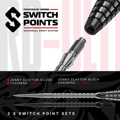 RD-ULTRA Jonny Clayton 90% Switch Point Darts