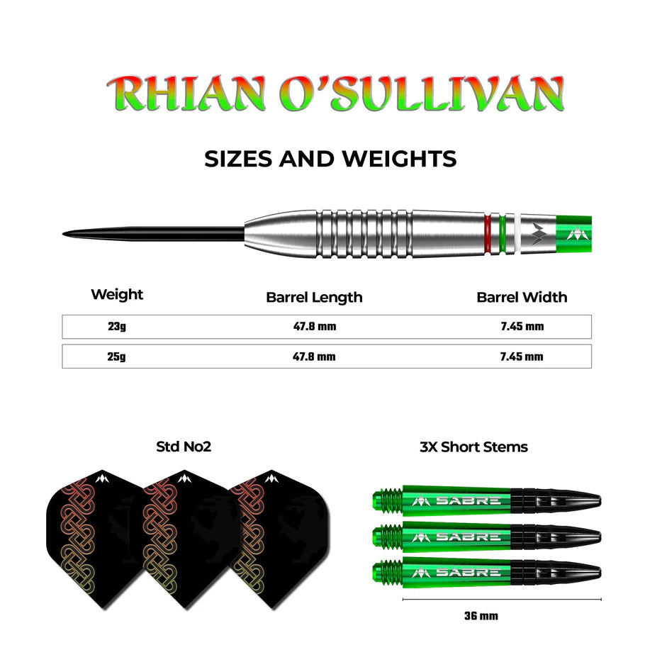 Mission Rhian O Sullivan 90% Tungsten Darts