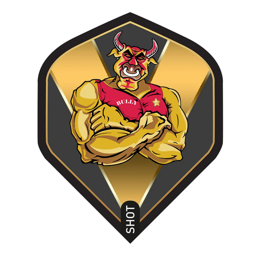 Shot Michael Smith Bully Boy Gold Standard No2 Dart Flights