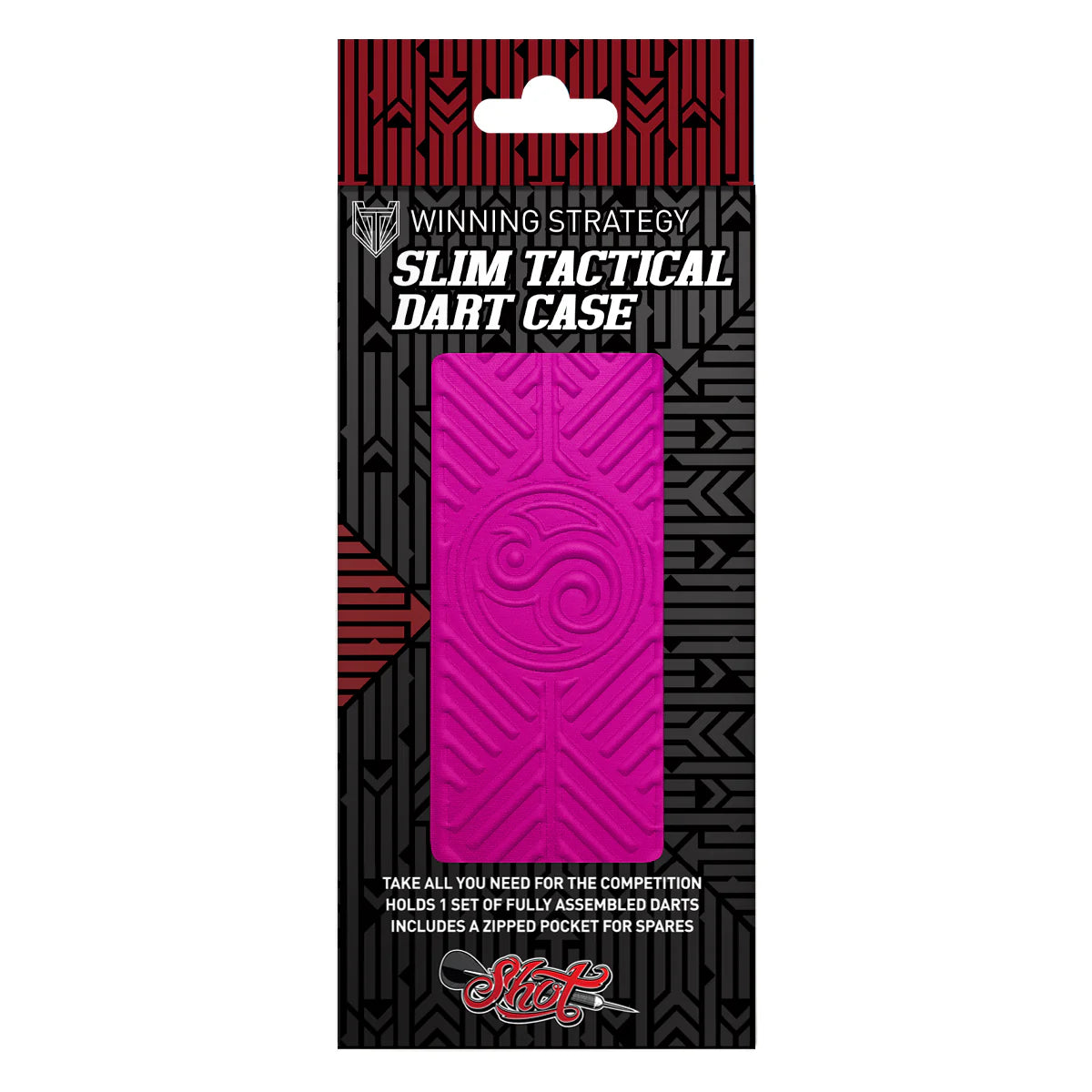 Shot Slim Tactical Pink Darts Case