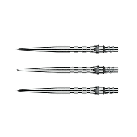 Winmau Switch Points Silver Grooved