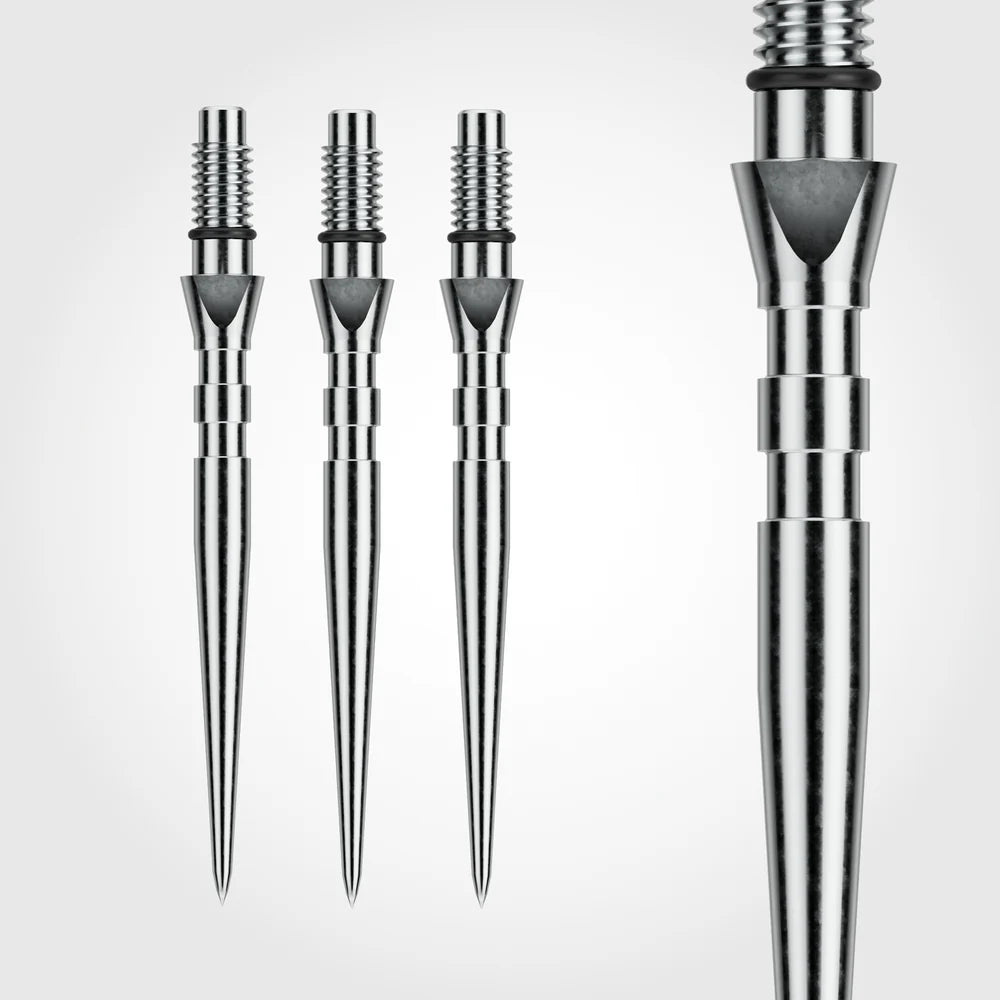 Winmau Switch Points Silver Grooved