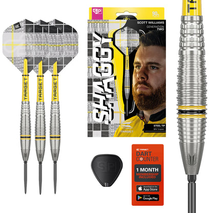 Scott Williams G2 90% Tungsten SP Darts