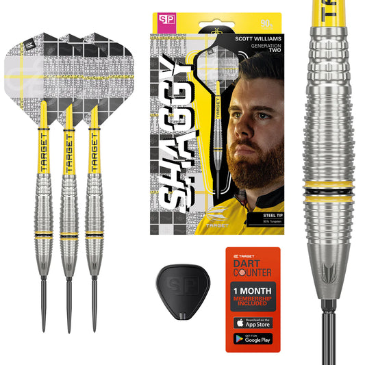 Scott Williams G2 90% Tungsten SP Darts