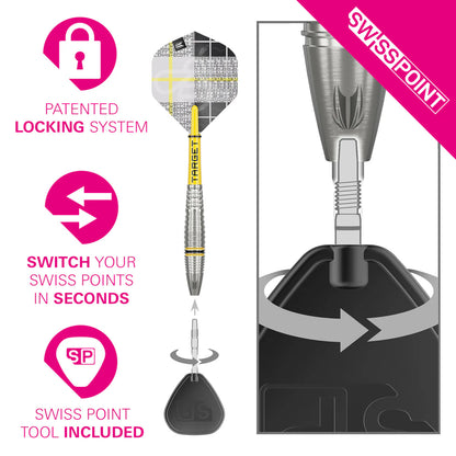 Scott Williams G2 90% Tungsten SP Darts