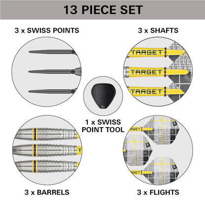Scott Williams G2 90% Tungsten SP Darts