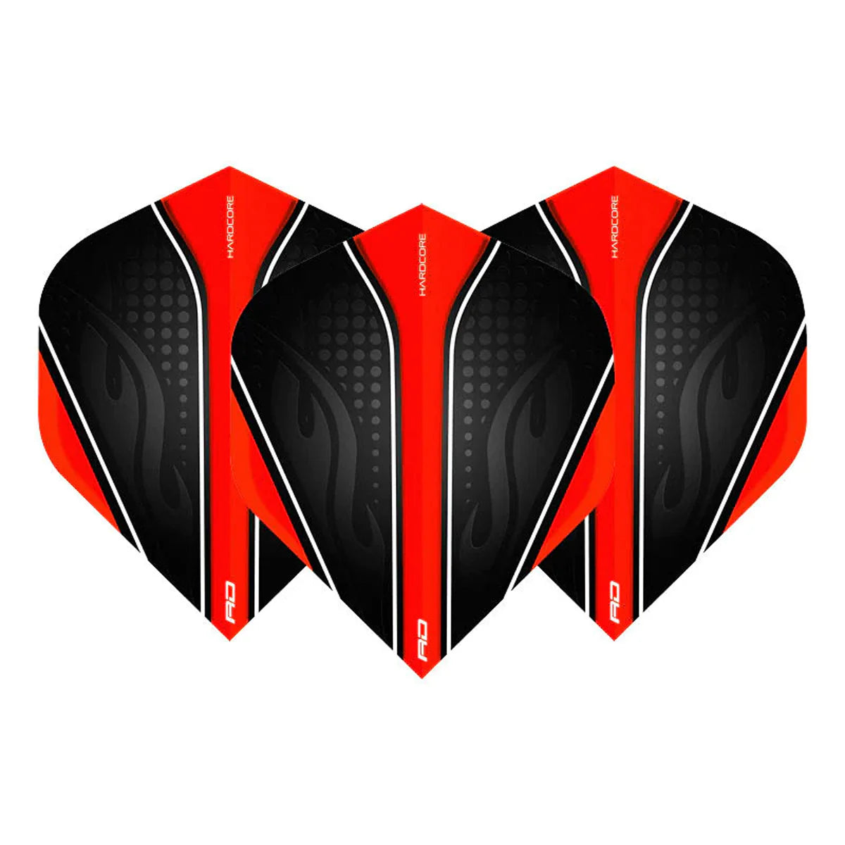 Red Dragon Hardcore Ionic Blue Circles Standard Dart Flights