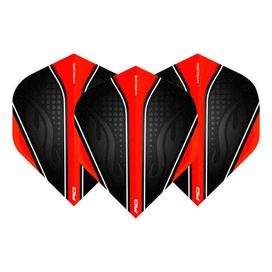 Red Dragon Hardcore Ionic Blue Circles Standard Dart Flights