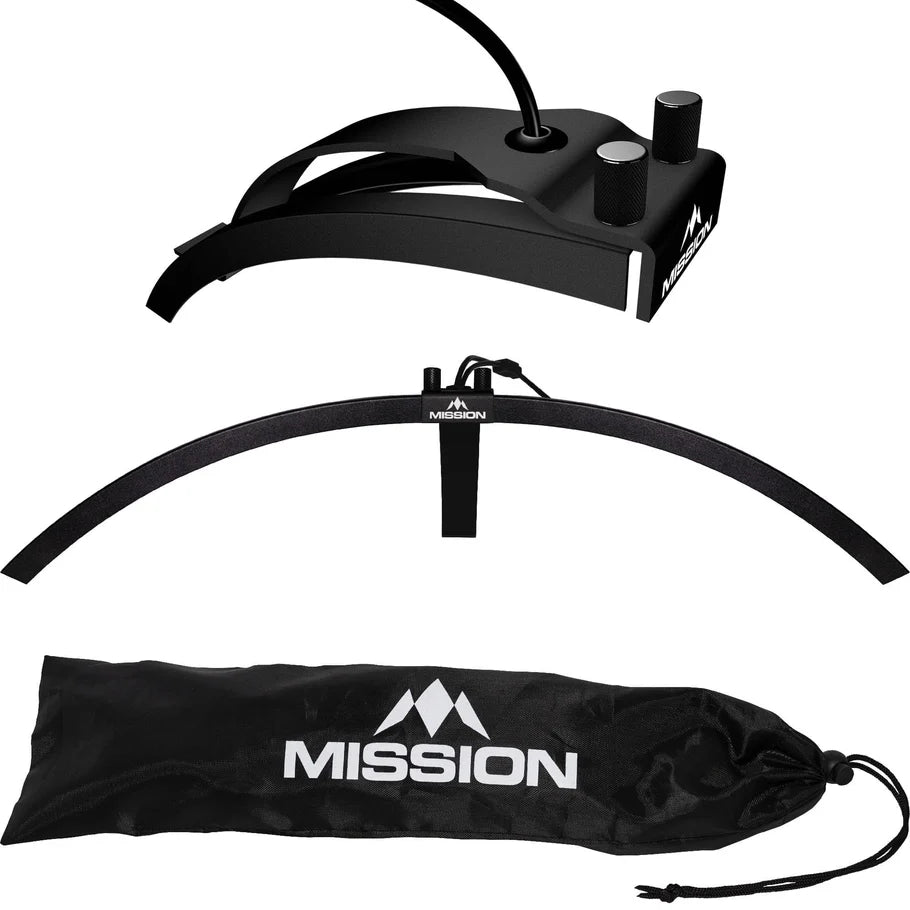 Mission Torus 100 Portable Folding Dartboard Light
