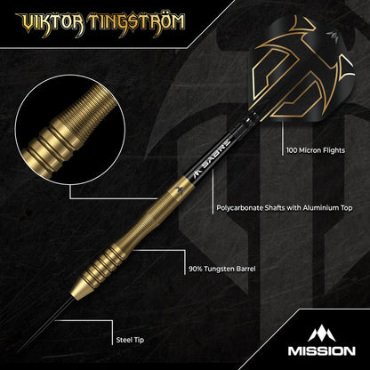 Mission Viktor Tingstrom 90% Tungsten Darts