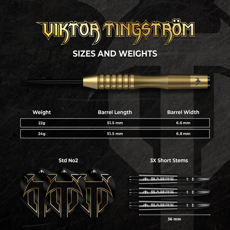 Mission Viktor Tingstrom 90% Tungsten Darts