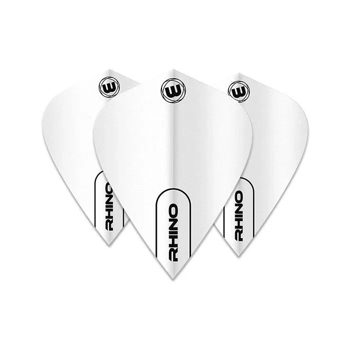 Winmau Rhino Extra Thick Kite White Dart Flights