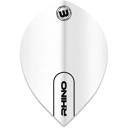 Winmau White Rhino Pear Darts Flights