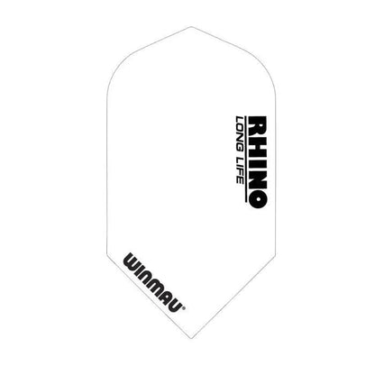 Winmau Rhino Slim White Dart Flights