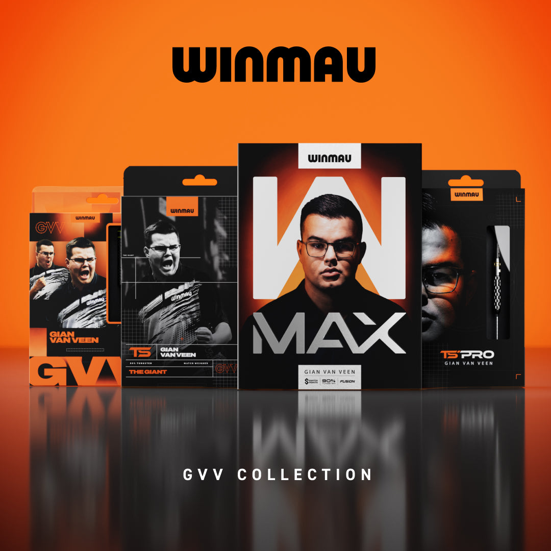 Winmau Gian van Veen W-Max 90% Switch Point Darts