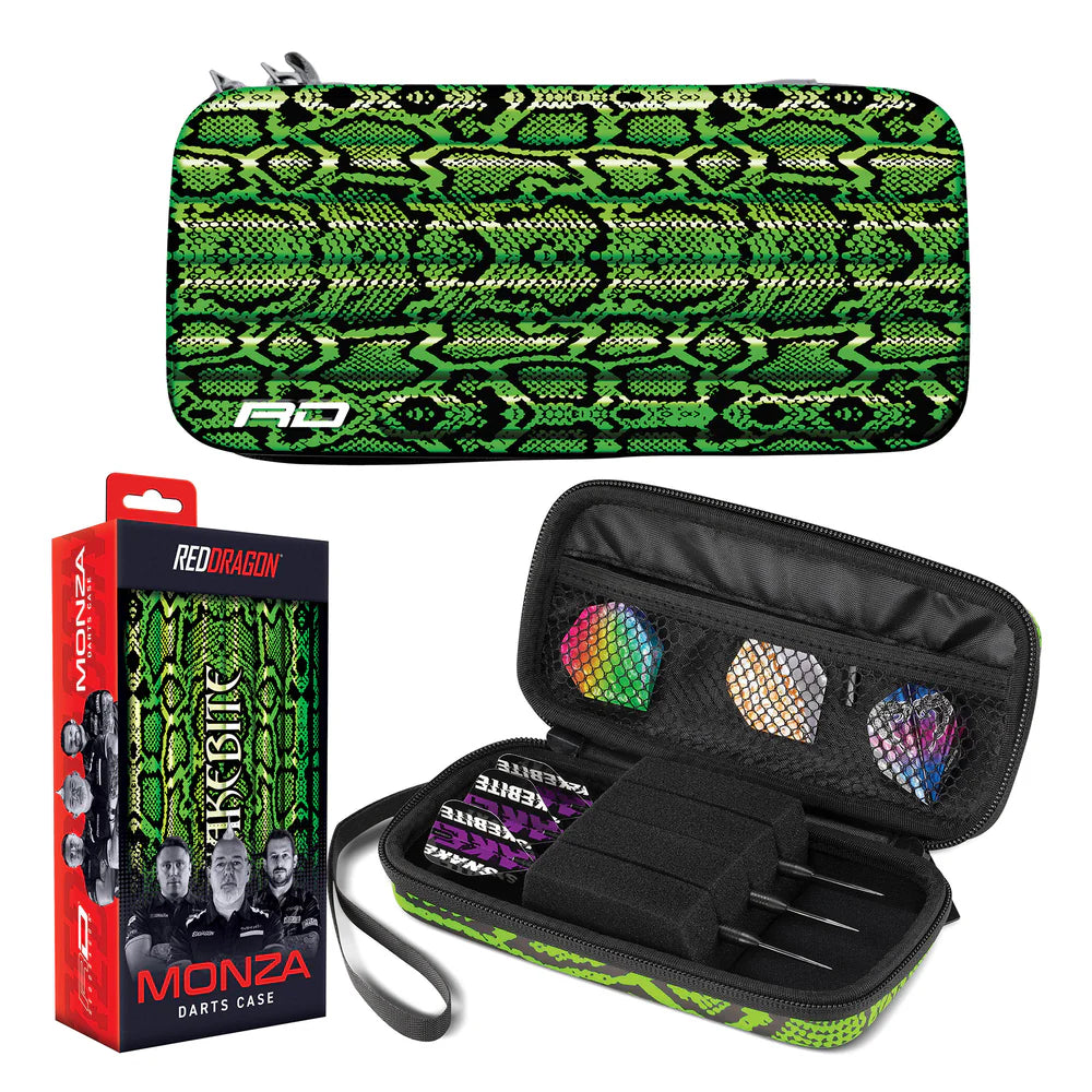 Red Dragon Monza Snakebite Green Dart Case