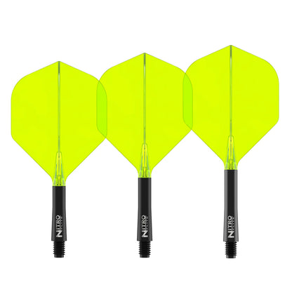 Red Dragon Nitro Flite - Integrated Flight and Shaft Black & Yellow